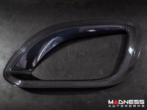 Jaguar F-TYPE Exterior Trim - Carbon Fiber - Front Bumper Air Duct Trim Kit - Base Model - Feroce Jaguar F-TYPE Exterior Trim - Carbon Fiber - Front Bumper Air Duct Trim Kit - Base Model - Feroce